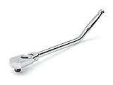 TEKTON 14967 3/8-Inch Drive x 13-Inch Flex Head Bent Handle Ratchet