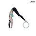 JBM Yoga Wheel for Stretching and Improving Backbends, Bridge Pose, Dharma Yoga Wheel Pose (12'' x 5'') , Relax Yoga Poses, Relieves Stress, Stretch and Open the Chest, Shoulders, Back, Hips and Spine
