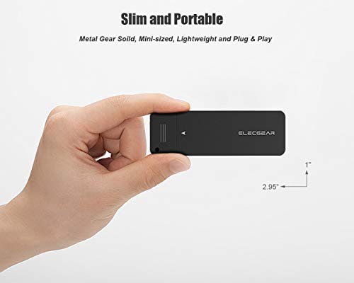 USB 3.1 SATA Behuizing voor 2230/2242 NGFF M.2 SSD, ElecGear NG-2242A (SATA + USB A-stekker) Mini Externe Aluminium… - Image 7