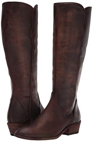 frye carson piping tall boot