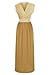 G2 Chic Womens Casual Safari Printed Patternd Maxi Dress