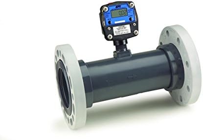 4" Flanged Water Meter, Flomec TM400-F-GG, 60-600 GPM, Pulse Output, with Display