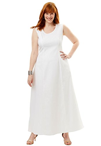 jessica london denim maxi dress