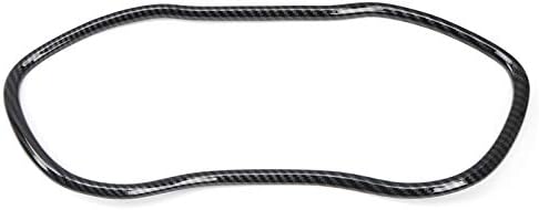 For Challenger 2015-2019 Carbon Fiber Black Dashboard Meter Cover Trim 1pcs Car Stytle Accessoies