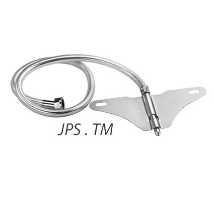 JPS Toilet Jet or Bidget Hands-free Spray with 1 m Heavy PVC Hose