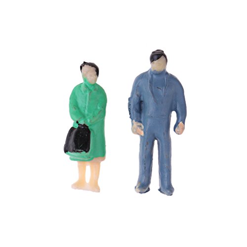 HomeDecTime 1/50 Maßstab Ho Layout Modell Zug - 1/87, 1,7 cm-2 cm – Bild 6