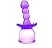 Silicone Massager Accessory Attachments（Purple）