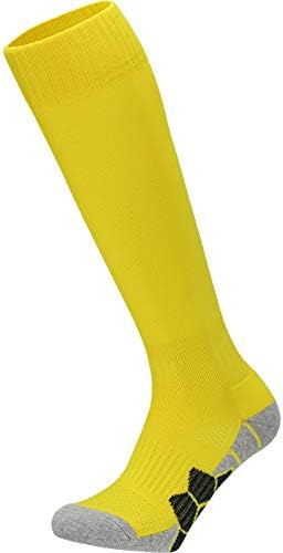 Knee High Soccer Socks (1/3/5 Pack) Team Sport OTC Cushion Socks for Kids Youth Adult