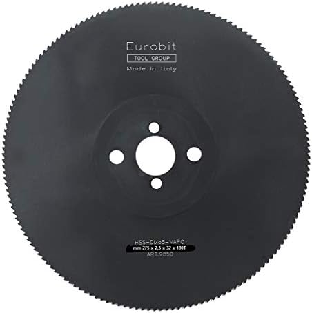 Eurobit 9850 Circular Saw Blade HSS-DMo5 Metal/Steel 275 x 2.5 x 32 x 180 mm