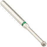 Crosstech Multi-Use Diamond Burs 801L/009C (0.9mm head size), Friction Grip Shank, Coarse, Round (Pack of 5)