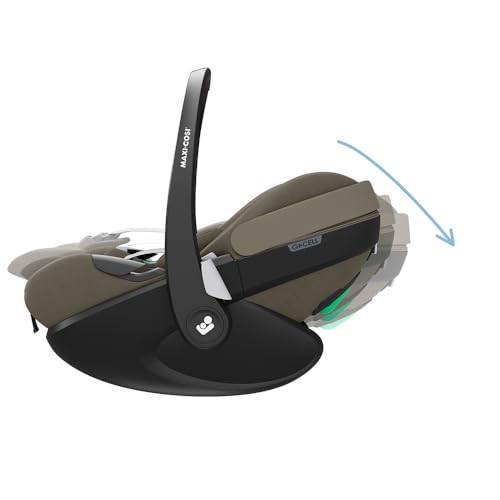 Bebê Conforto Maxi-Cosi, Pebble Pro², com Base Familyfix, Giro 360° Isofix, Twillic Truffle