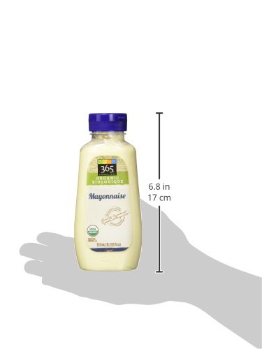 365 BY WHOLE FOODS MARKET, ORGANIC MAYONNAISE, 11.2 FL OZ