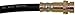 Dorman H620319 Rear Driver Side Brake Hydraulic Hose Compatible with Select Ford / Mazda / Mercury Models