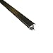 M-D Building Products 69969 Bronze Aluminum and Vinyl T-Astragal for Double Doors