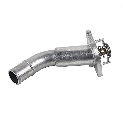 Mplus Thermostat Housing Assembly Fits 2002-2009 for GMC Envoy & 2004-2007 for Buick Rainier & 2002-2009 for Chevrolet Trailblazer & 2007-2009 for Saab 9-7x 4.2L