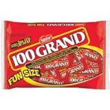 100 Grand Funsize, 11-Ounce Bags (Pack of 6)