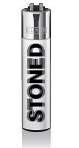 Clipper Refillable Lighters (Dark Green - Stoned)