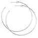 Silpada Hammered .925 Sterling Silver Hoop Earrings for Women, Jewelry Gift Idea, 'Essential'