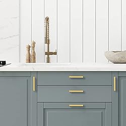 Ravinte 15 Pack Gold Cabinet Pulls 4-1/2 Inch