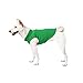 Gooby - Fleece Vest, Small Dog Pullover Fleece Jacket with Leash Ring, Green, X-Large