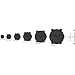 kate spade new york Women's 'Holland' Quartz Stainless Steel and Leather Casual Watch, Color:Black (Model: KSW1234)