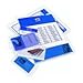 7 Mil Luggage Tag Laminating Pouches w/Slot 2-1/2