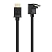 Cable Matters Right Angle HDMI Cable (90 Degree HDMI Right Angle Cable) 6 Feet - HDR and 4K Resolution Ready