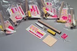 Estes Wizard Rocket Packed 12