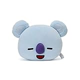 LINE FRIENDS BT21 Official Merchandise KOYA Smile Decorative Throw Pillows Cushion, 16.5 Inch