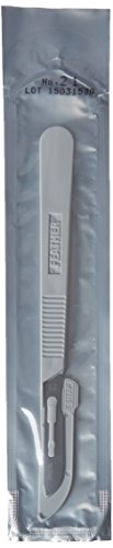 Graham-Field Sterile Disposable Scalpel - Stainless Steel Medical Knife and Surgical Tool, Grey, Size 21, Pack of 20 - 2975#21