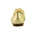 Girls Flats with Crystal Bead Bow (2, Ivory)