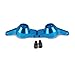 for RC 1:18 Wltoys A959 A979 Front/Rear Steering Hub Base C Carrier Knuckle (L/R) Metal Upgrades Parts for A959-B A979-B A949 A969 K929 Car (Blue)
