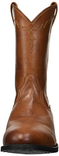 ariat heritage roper cognac