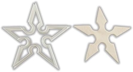 Ninja Star Shuriken Cookie Cutter - STANDARD - 3 Inches