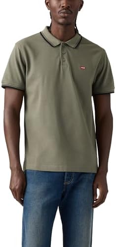 Levis HM Polo Wood Tipping Stripe Mulled