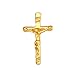 U7 Men 18K Gold Plated Crucifix Cross Lapel Stick Pin Tie Hat Bag Scarf Badge Brooch