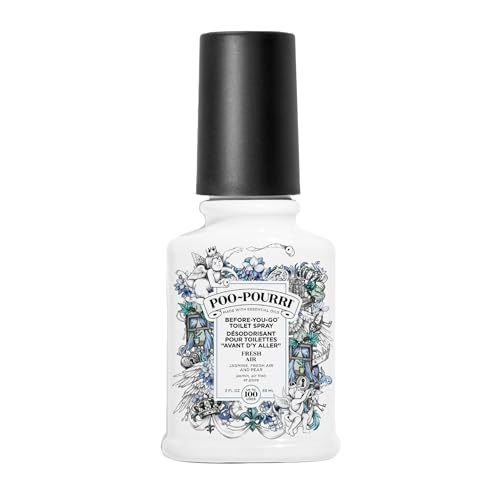 Poo-Pourri Before-You-Go Toilet Spray, Fresh Air, 2 Fl Oz - Jasmine, Fresh