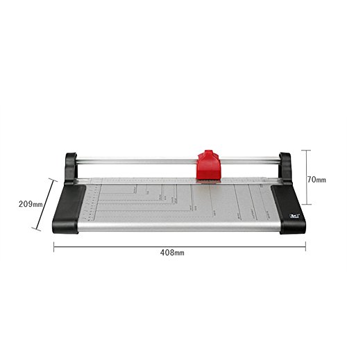 Paper Cutter,BestOff A4 Rotary Paper Trimmer Durable Accurate Desk Tops Paper Cutter Trimmers