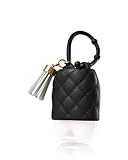 Bath & Body Works PocketBac Hand Gel Holder Black Quilted