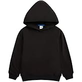 Rounwaiy Baby Boys Girls Solid Hoody Sweatshirts Kids Long Sleeve Pullover Hoodie Tops 12 Months to 10 Years