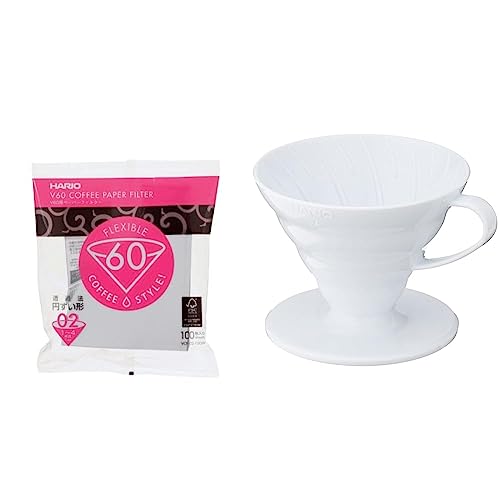 Hario V60 Paper Coffee Filters Single Use Pour Over Cone Filters Size