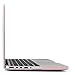 iDOO Hard Plastic Case ONLY for (Previous Generation) MacBook PRO 15 inch (Model A1398) with Retina Display NO CD Drive - Rose Quartz