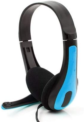 Pithadai Group Wired Stereo High Definition Headphone with Mike (Blue)