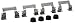 Carlson H5831Q Front Disc Brake Hardware Kit