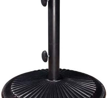 Amazon Com Simplyshade Coral Free Standing 50 Pound Cast Iron Patio Umbrella Base Black Garden Outdoor