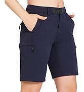 NORTHYARD Women's Hiking Cargo Shorts Quick Dry Athletic Outdoor Shorts with Pockets UPF 50+ for ...