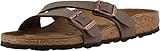 Birkenstock Women's Yao Sandal Mocha Birkibuc Size 42 M EU