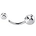 Coolrunner Lot of 10pc 14G Belly Button Ring Body Jewelry Piercing 10 Pack (Silver)