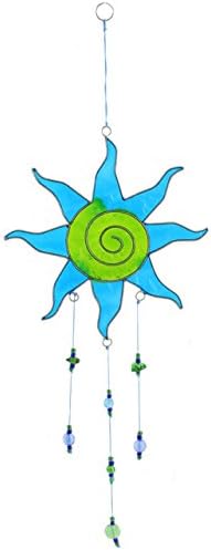 Something Different Wholesale Sun Catcher, Blue/Green, 15.5 x 0.1 x 39 cm