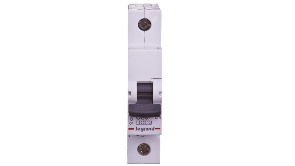 Legrand Circuit Breaker 419204 RX3 LS C25A 1P 6KA 1M